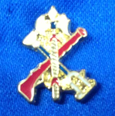Pin escudo de la Legión a color